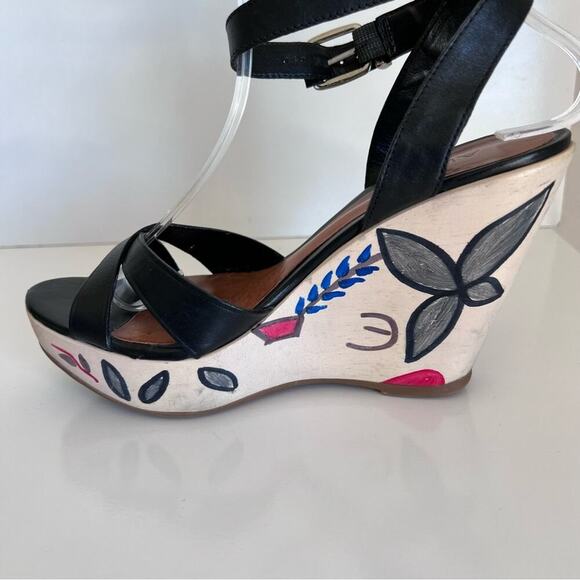 Colorful Wedge Sandals - Picture 12 of 15